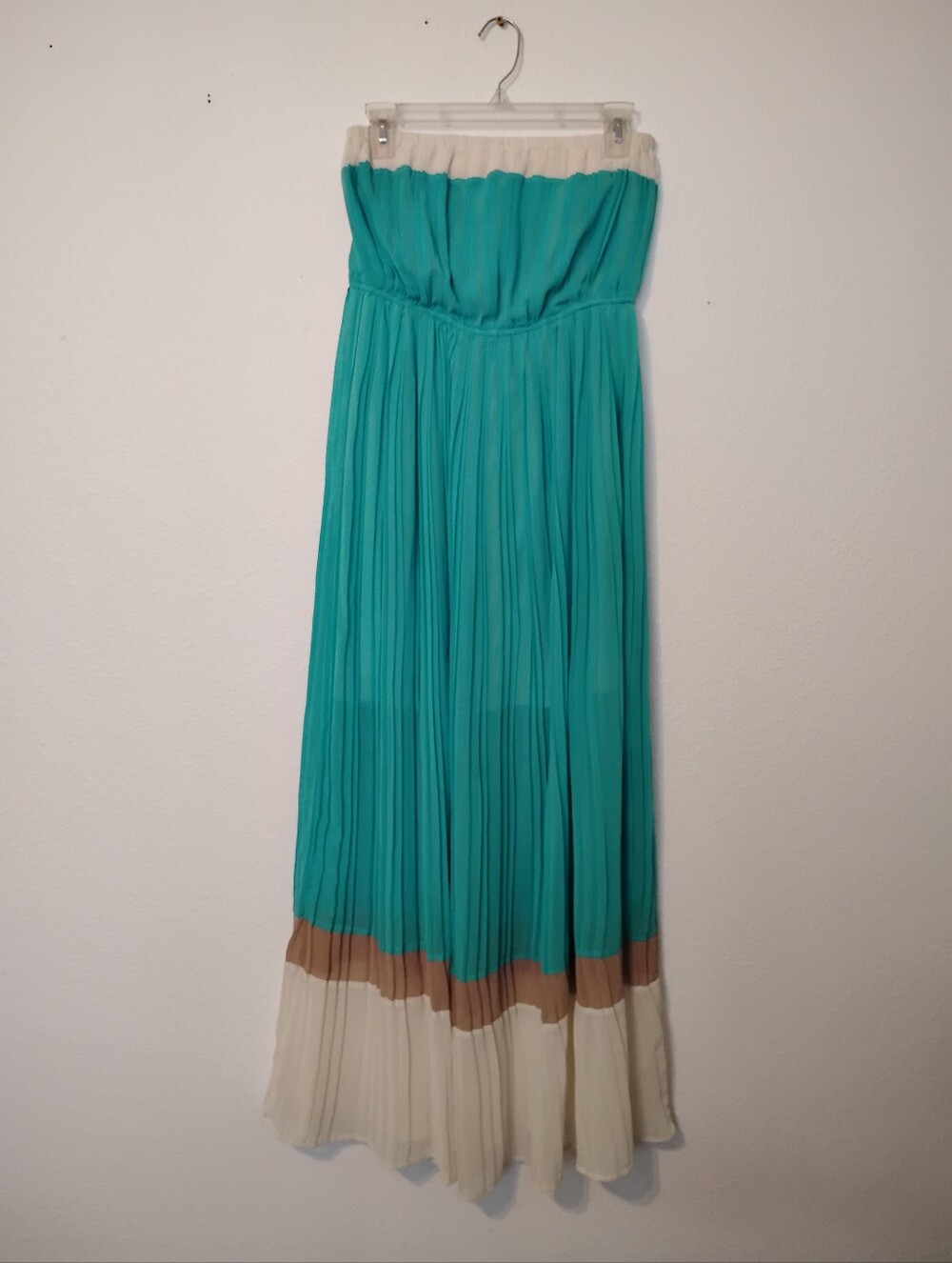 Body Central Tube Sleeveless Maxi Dress